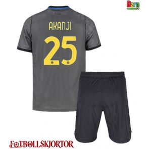 Inter Milan Manuel Akanji #25 Tredje Kläder Barn 2026-27 Kortärmad (+ Korta byxor)